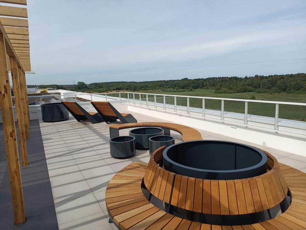 Kolobrzeg Apartamenty Polanki Aqua Z Bezplatnym Basenem, Bawialnia, Parkingiem I Fitness Exteriér fotografie